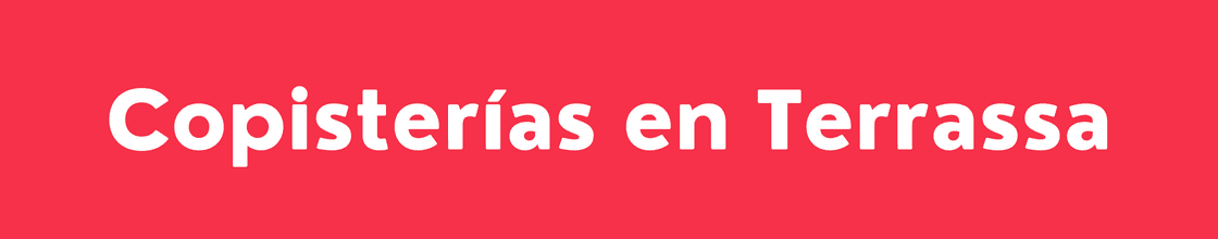 Copisterías en Terrassa - DelVallesing